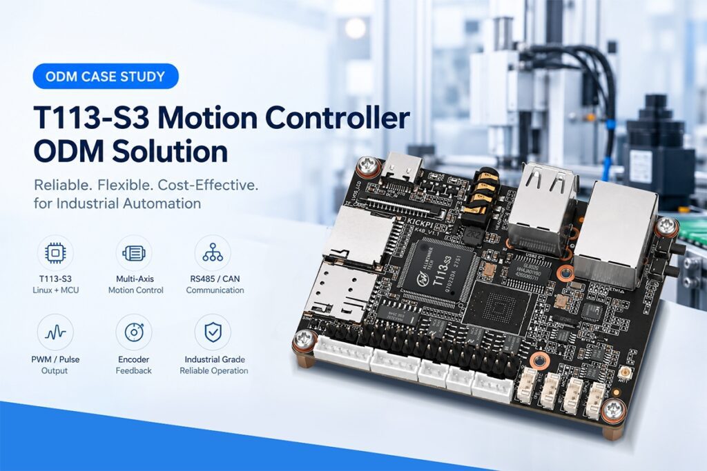 T113-S3 industrial motion controller ODM board for automation equipment