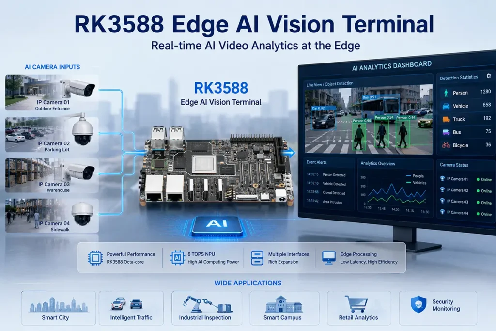 RK3588 ai vision terminal odm solution