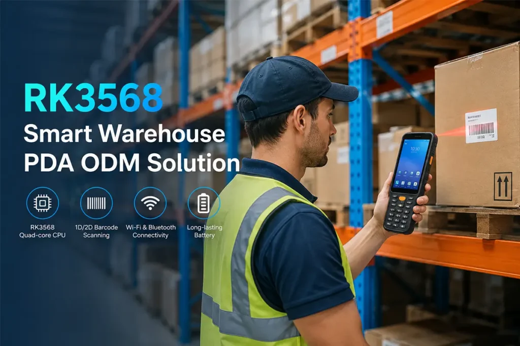 RK3568 smart warehouse PDA ODM solution