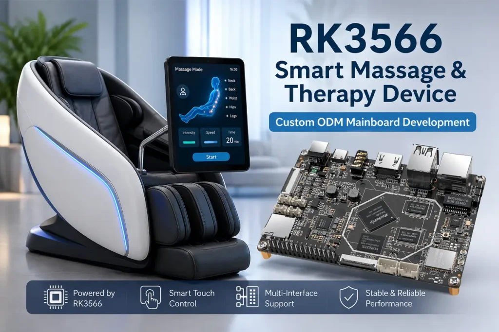 RK3566 smart massage therapy device ODM mainboard