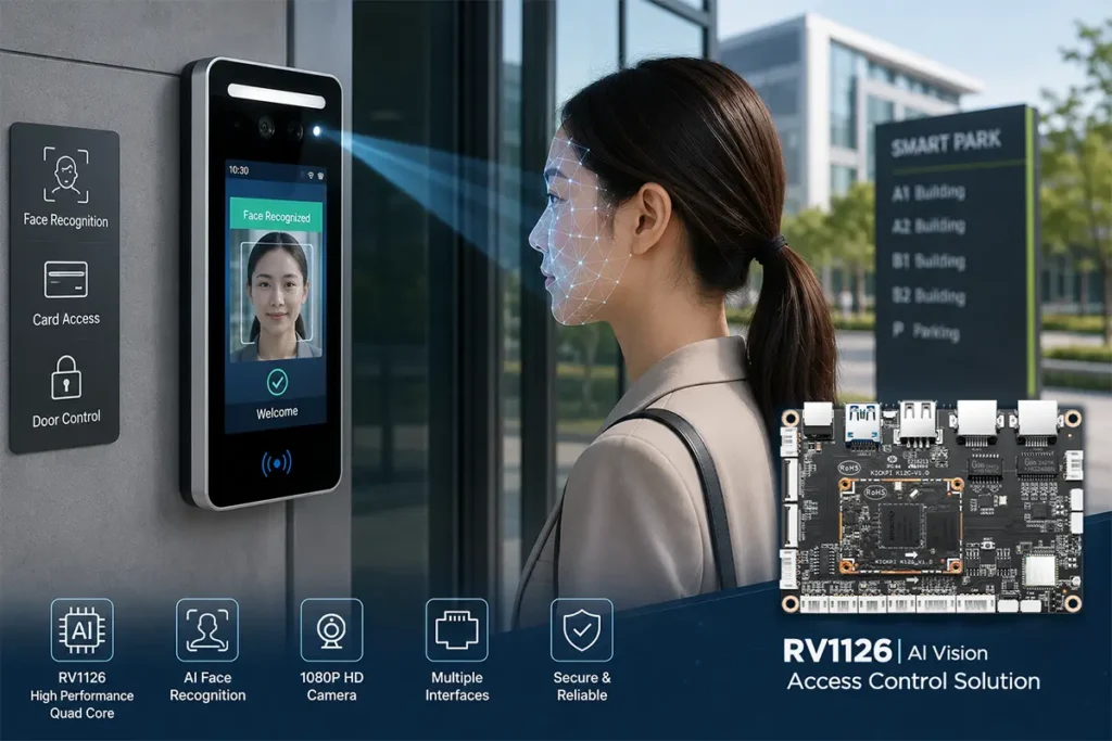 rv1126 face recognition access-control